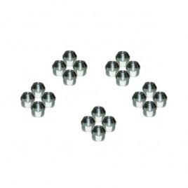 Pack 20 tuercas cónicas 12x125mm