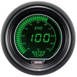 Manómetro Digital Pro-Sport Temperatura de Agua 52mm140°C Verde/Blanco